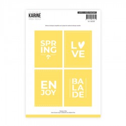 Mimosa Forever Dies Cartes...