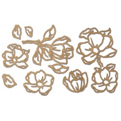 Chipboard embellishments...
