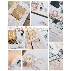 Kit Mini Album : Family...
