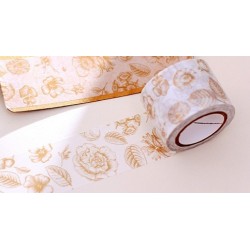 Masking tape floral OR 3cm
